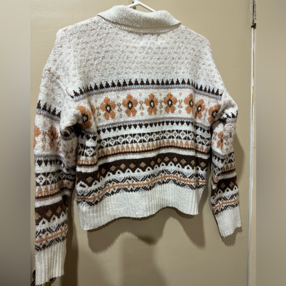 Pink Rose button up cardigan - Picture 3 of 3